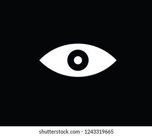 Eye symbol sight icon design