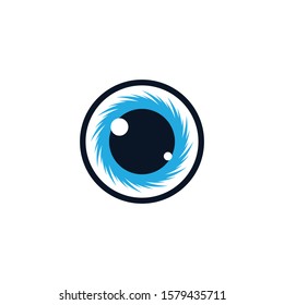 Eye symbol vector icon illustration design