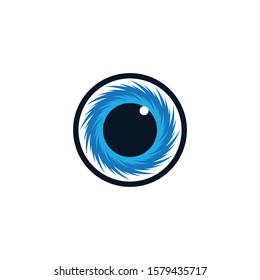 Eye symbol vector icon illustration design