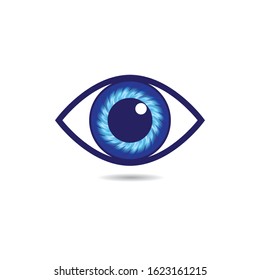 Eye symbol vector icon illustration design