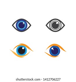 Eye symbol vector illustration design