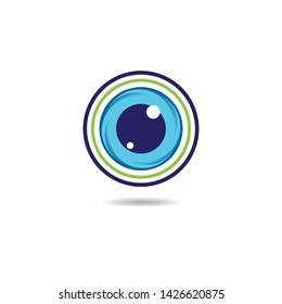 Eye symbol vector illustration design