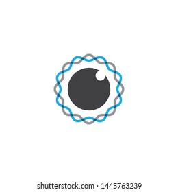 Eye symbol vector illustration design