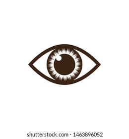 Eye symbol vector illustration design