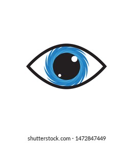 Eye symbol vector illustration design