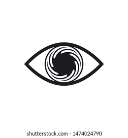 Eye symbol vector illustration design