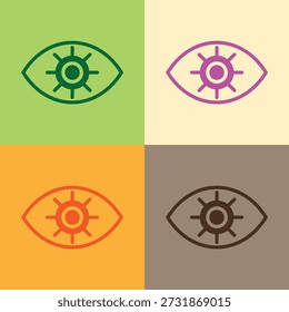 Eye Symbols for Visibility and User Interface Design