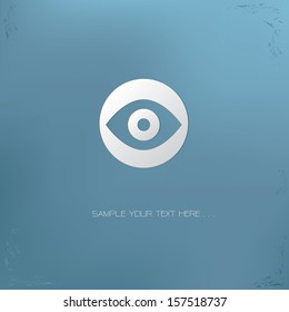 Eye symbol,vector