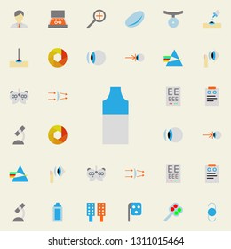 eye tears illustration icon. optometry icons universal set for web and mobile