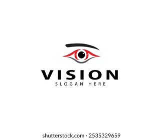 Eye tech logo design. Global vision logotype design graphic symbol icon vector.