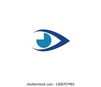 eye technology logo vector