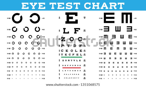 Eye Vision Test Chart