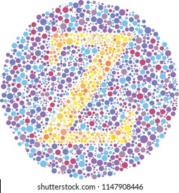 “Z” Eye Test Letter