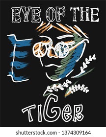 Eye of  the tiger