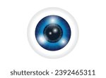 Eye vector design illustration. Eye vector logo