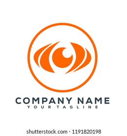 Eye Vector Graphic Template Download Modern