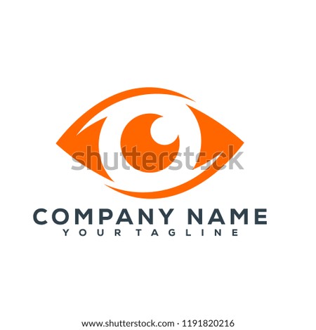 Eye Vector Graphic Template Download Modern