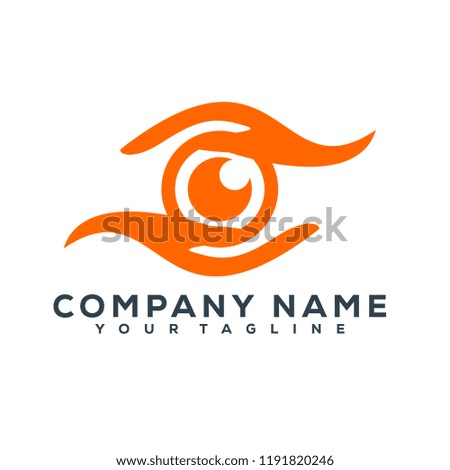 Eye Vector Graphic Template Download Modern