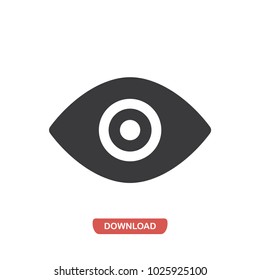 Eye vector icon 