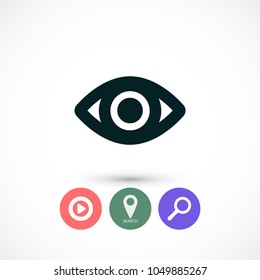 Eye  vector icon