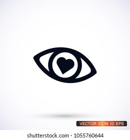 Eye  vector icon