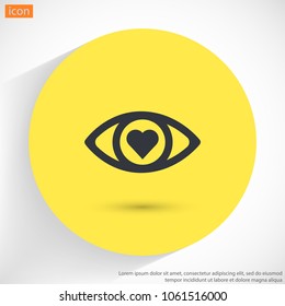 Eye  vector icon