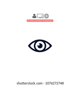 Eye  vector icon