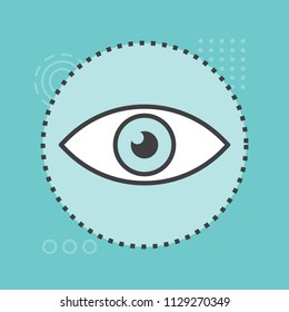 Eye Vector Icon