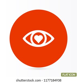 Eye  vector icon