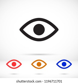 Eye Vector icon