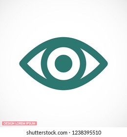 Eye Vector icon