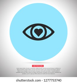 Eye  vector icon