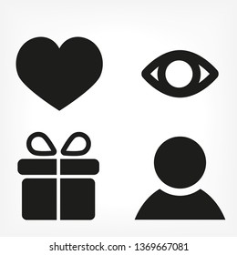 Eye  vector icon