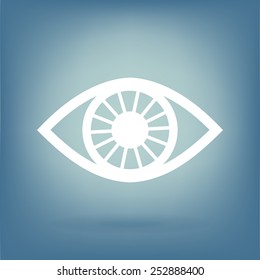 Eye vector  icon. 