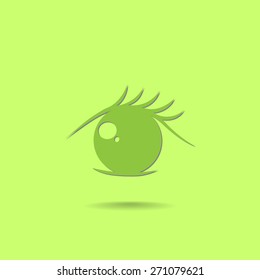 Eye vector icon 