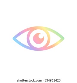 Eye  - vector icon