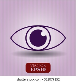 Eye vector icon