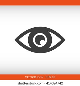 eye vector icon
