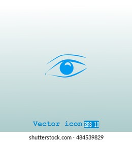 Eye vector icon