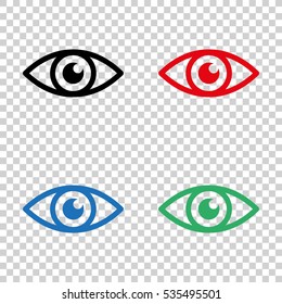 Eye  - vector icon