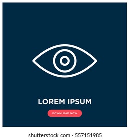 Eye vector icon