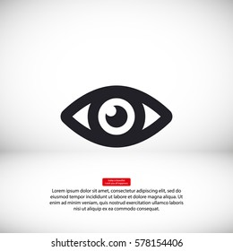 Eye  vector icon