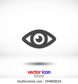 Eye  vector icon