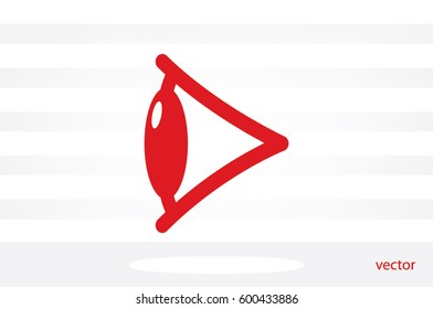 Eye vector icon