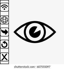 eye vector icon
