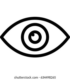 Eye Vector Icon