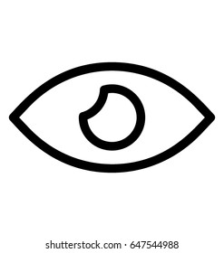 Eye Vector Icon