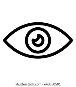 Eye Vector Icon