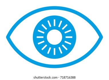 Eye vector icon