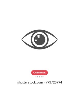 Eye vector icon